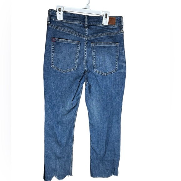 BDG Urban Outfitters Women’s Kick Flare High Rise Cropped Jeans Size 24 - Picture 3 of 3